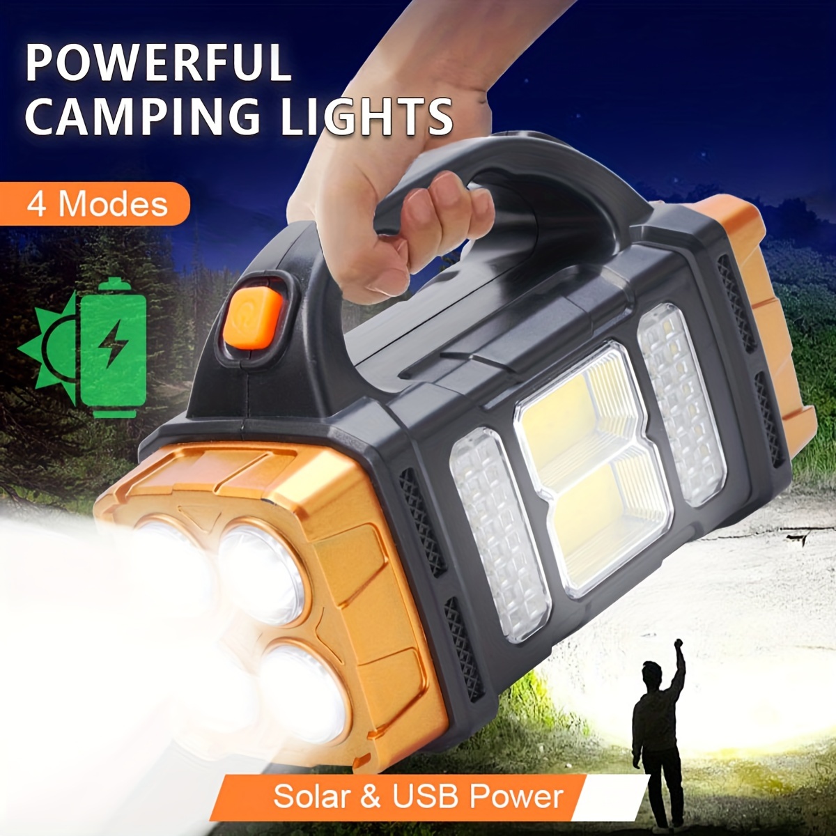 Solar Generator - New Upgrade Rechargeable High Power Solar