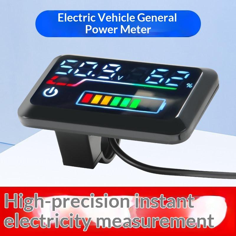 Energy Monitor Meter - Precision Voltage Meter Digital Battery Level