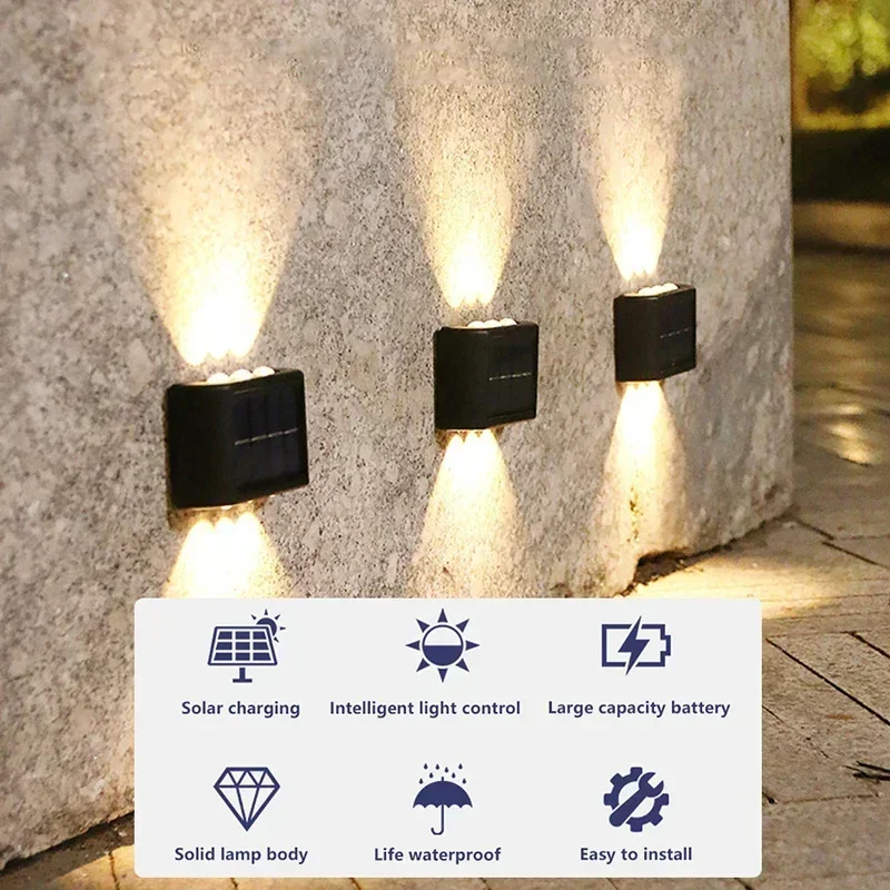 COB Solar Wall Lamp Outdoor Wa - Solar Lamp recension och pris