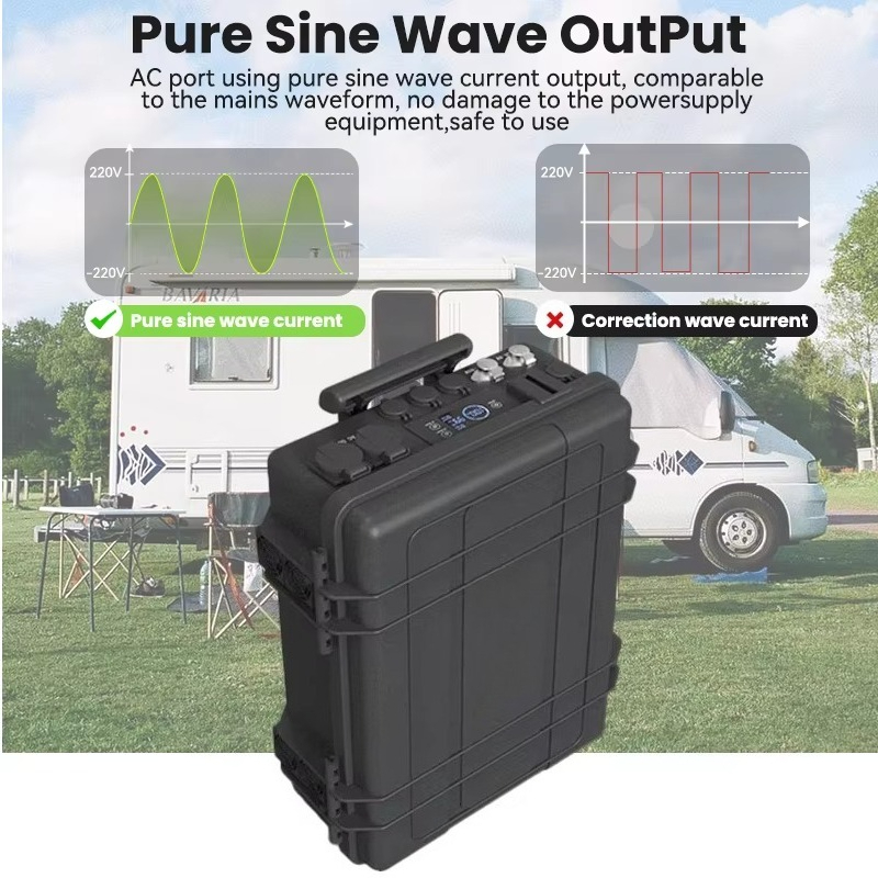 110V 220V Portable Charging St - Solar Generator recension och pris