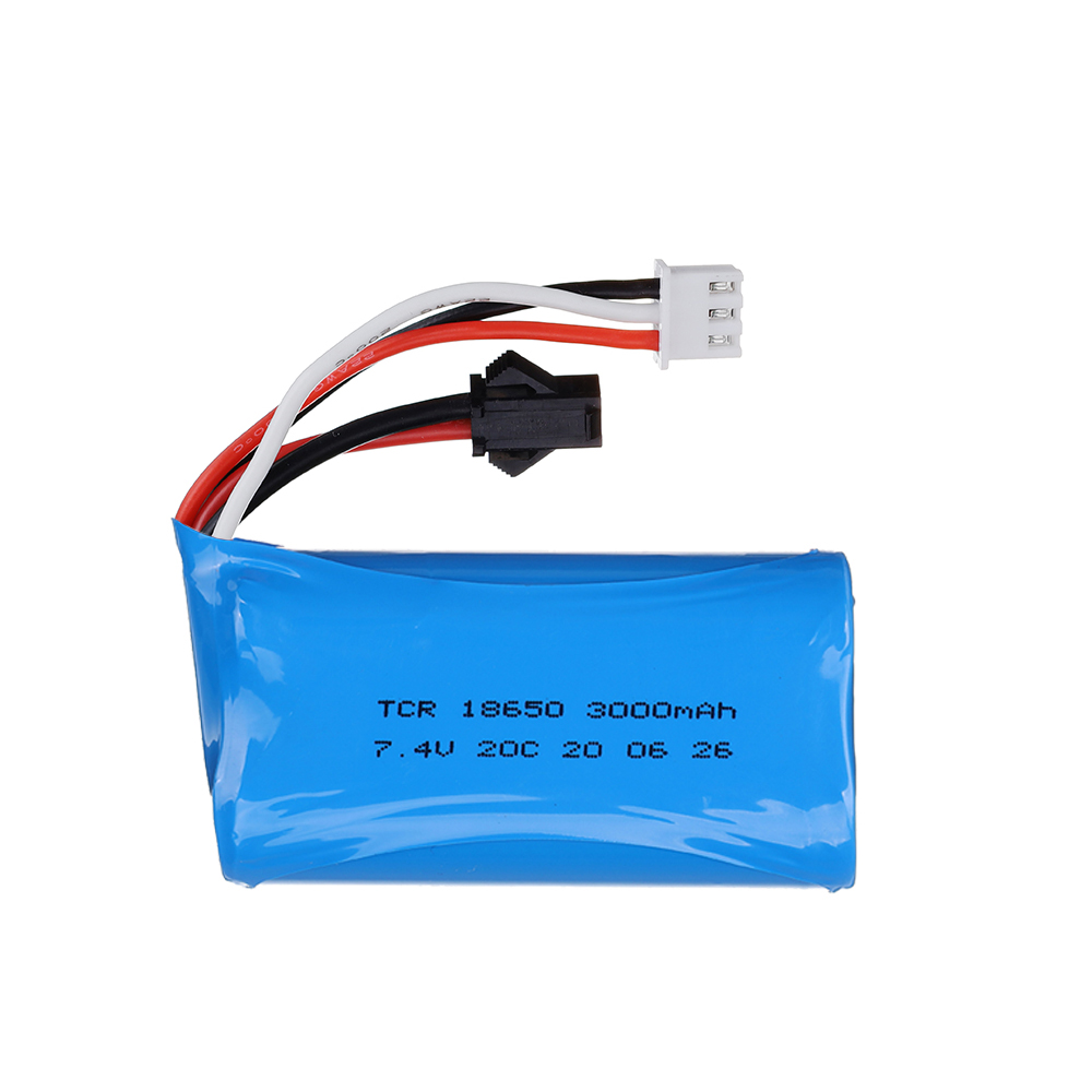 7.4V 3000mAh 18650 Li-ion Bate - Lithium Battery 12V recension och pris