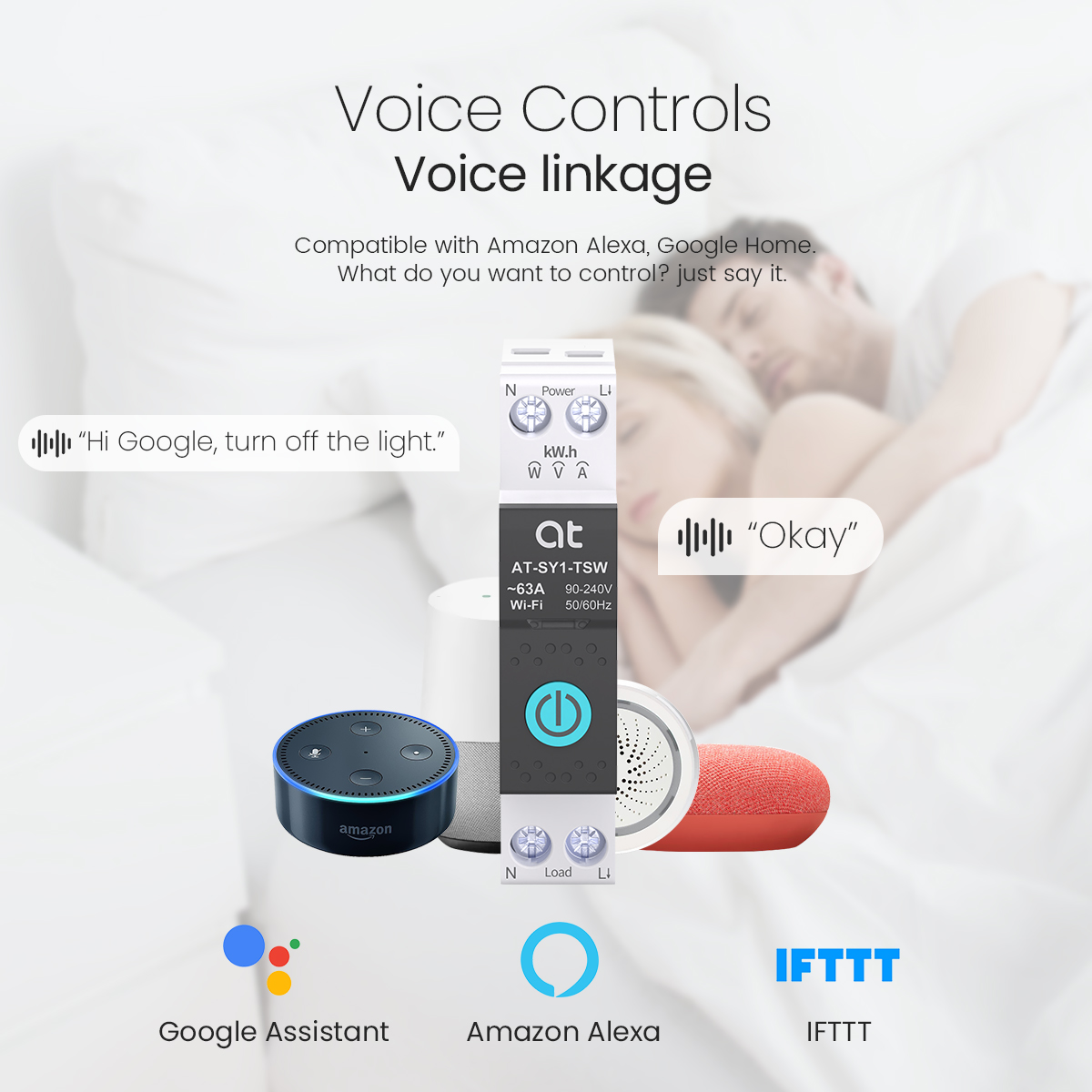 Tuya WiFi Circuit Breaker Smar - Energy Monitor Meter recension och pris