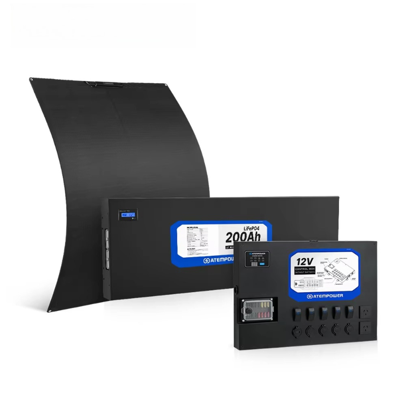 Camping Dual Battery System In - Solar Panel 200W recension och pris