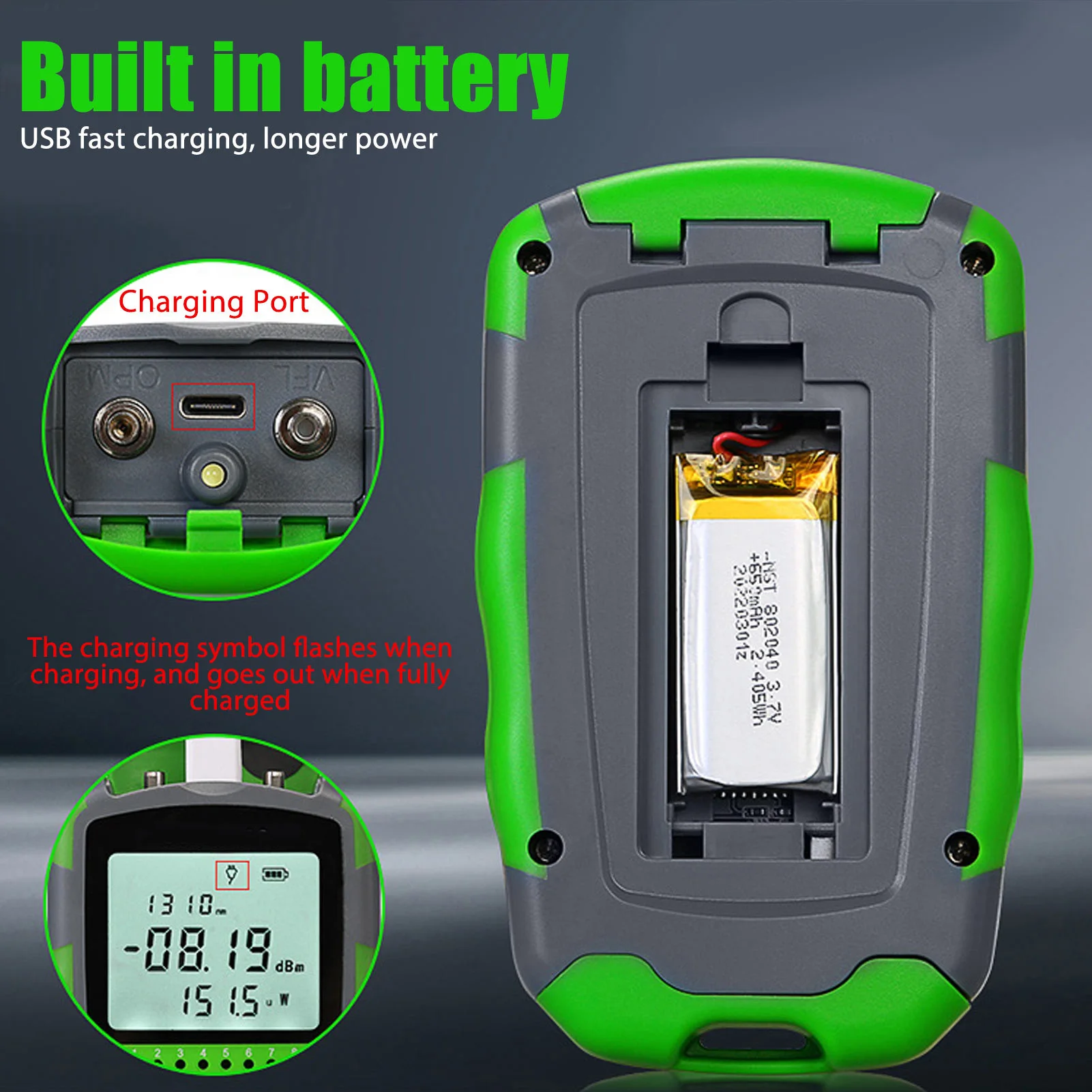 Red Light  Optic Cable Power T - Energy Monitor Meter recension och pris