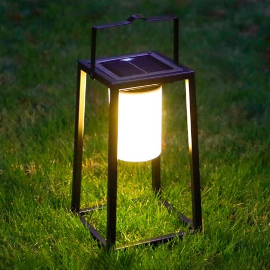 5'' High Outdoor Solar Lantern - Solar Lamp recension och pris